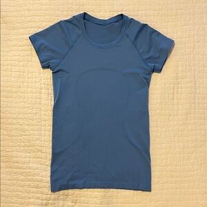 Lululemon Blue Swiftly Tech Short Sleeve